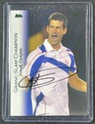 NOVAK DJOKOVIC 2012 ACE AUTHENTIC GRAND SLAM 3 #16 AUTO GREEN FOIL