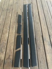 1996-98 Chevy Geo Tracker Driver Passenger Exterior Door Trim Molding Set Oem 