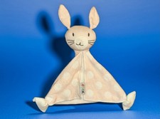 NYGB Not Your Grandma's Blanket Pink Polka Dot Bunny Security Blanket/Lovey