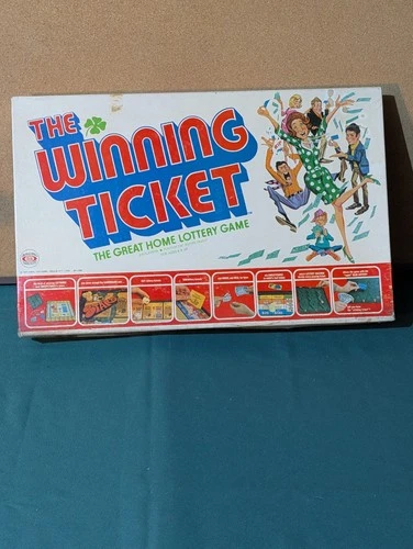 The Winning Ticket Vintage 1977 Board Game by Ideal Complete