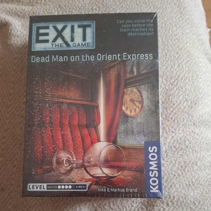 EXiT: Dead Man on the Orient Express - Escape Room Board Game - New & Sealed