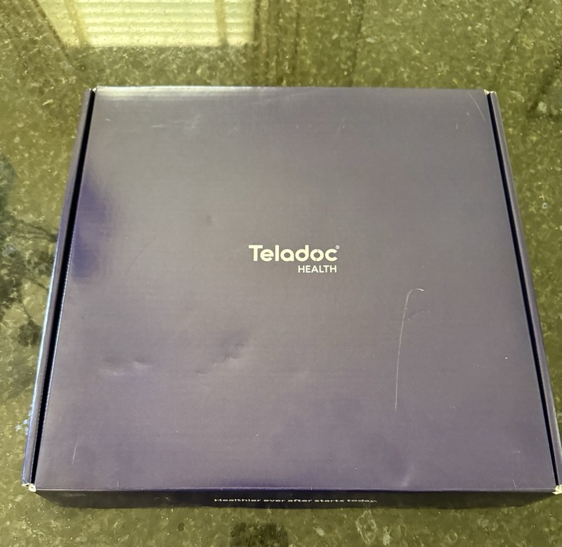 Teladoc Health Scale WM1500 New Open Box Used Only To Test Bluetooth Connect