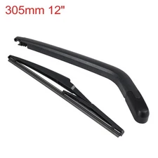 12" Rear Windshield Wiper Blade Arm Set for Toyota Yaris for Dodge Journey