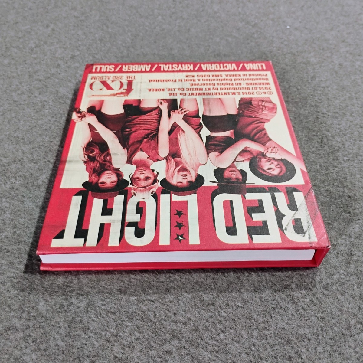 PRE-OWNED] f(x) Red Light (Wild Cats Ver) (2014) with Luna