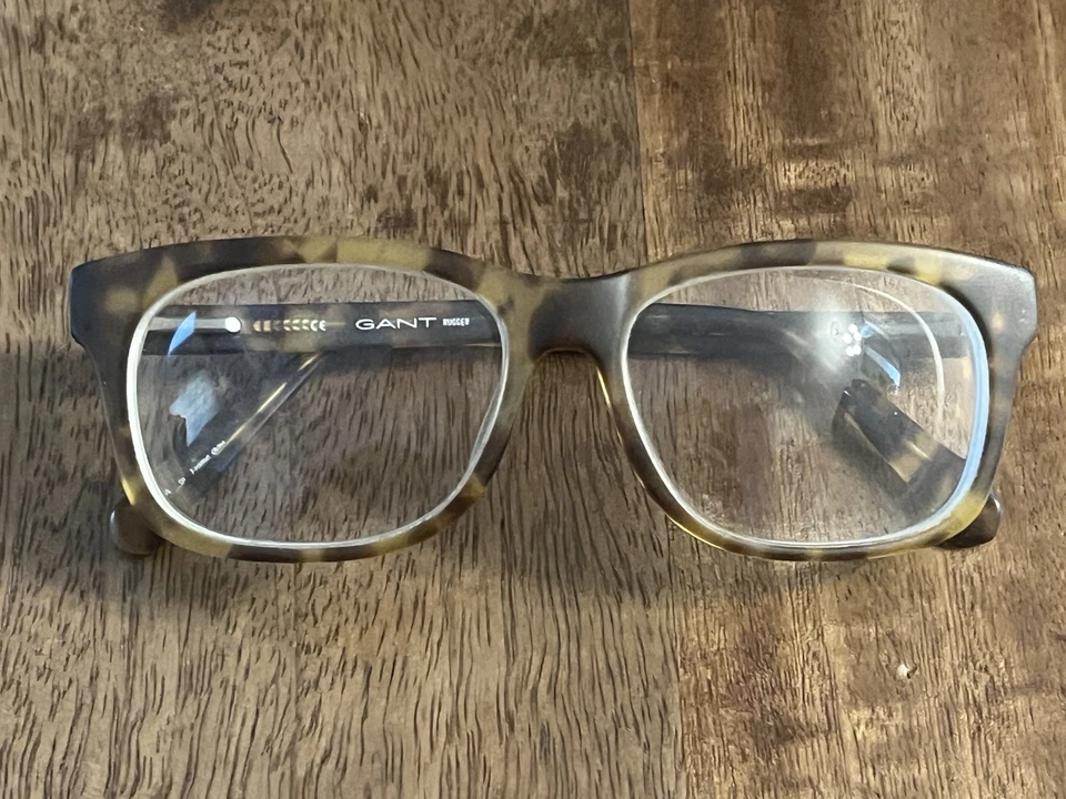 Gafas GANT RUGGER GR Glen para hombre *solo marcos* 53-15-140 mate tortuga con estuche Foto 2 de 4