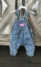Oshkosh B'Gosh Vintage Blue Denim Overalls Vestbak
