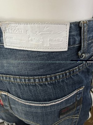 Vtg 2006 Levi's Fenom x Fragment Design 505 Disco Denim Hiroshi