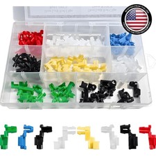 80 Piece Car Door Lock Rod Clips Assortment Kit Tailgate Handle Rod End Retainer