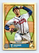 #133 2021 Topps Gypsy Queen + Tucker Davidson RC Atlanta Braves