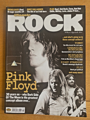 Classic Rock Magazine No. 51 March 2003 Pink Floyd Rory Gallagher Ziggy Stardust