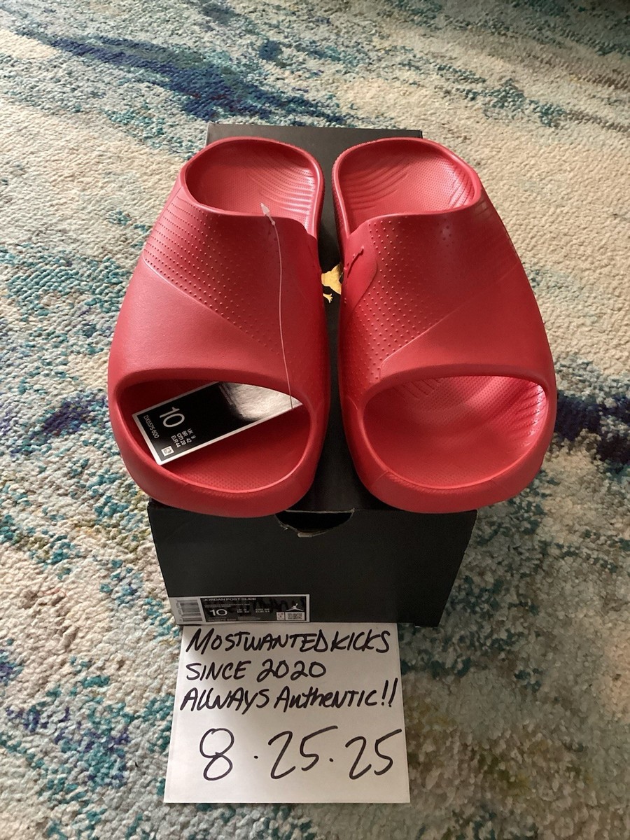 DS 2023 Nike Air Jordan Post Slide University Red Men