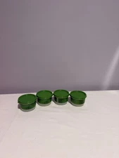 Tupperware Set Of 4 Snack Cups With Lids 4 Ounces Each