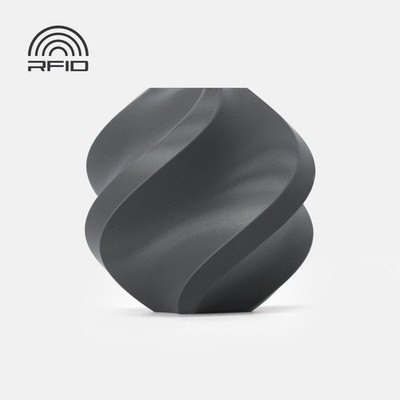 Bambu Lab PLA Basic 3D Printer Filament  1.75mm Dark Gray 10105 1kg Roll
