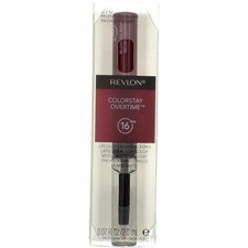 3 Pack Revlon ColorStay Overtime Lipcolor, Relentless Raisin 270, 0.07 fl oz