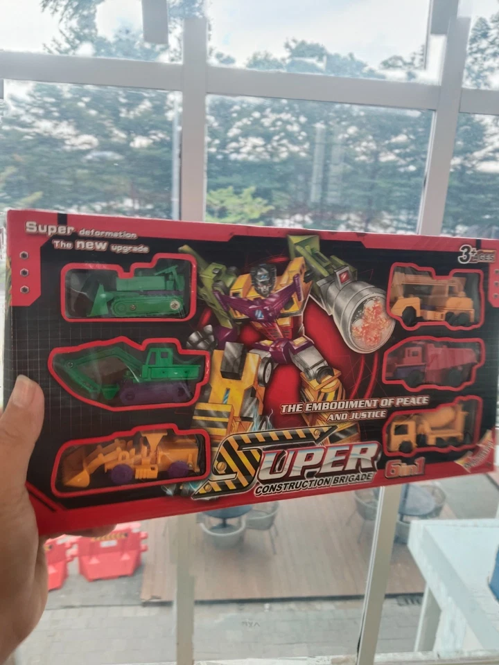 Colorful KO Bootleg Transformers G1 Devastator Constructicons Diaclone - Image 3 of 4