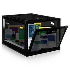 Medication Lock Box with Code, 12.6L Large Lockable Storage Box for Medicine,...