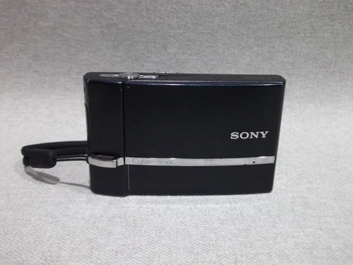 Sony Cyber-shot DSC-T50 7.2MP Digital Camera Black - UNTESTED