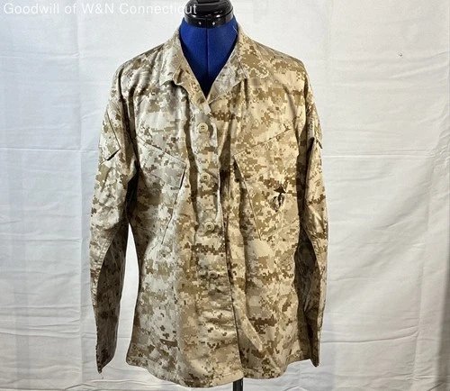 EA Industries Men's USMC Desert MARPAT Combat Utility Blouse Jacket NWT Sz S/S - product listing photo