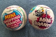 ZURU Mini Brands 5 Surprise Series 1 - Set Lot Of 2 Sealed Balls NEW SEALED 2018