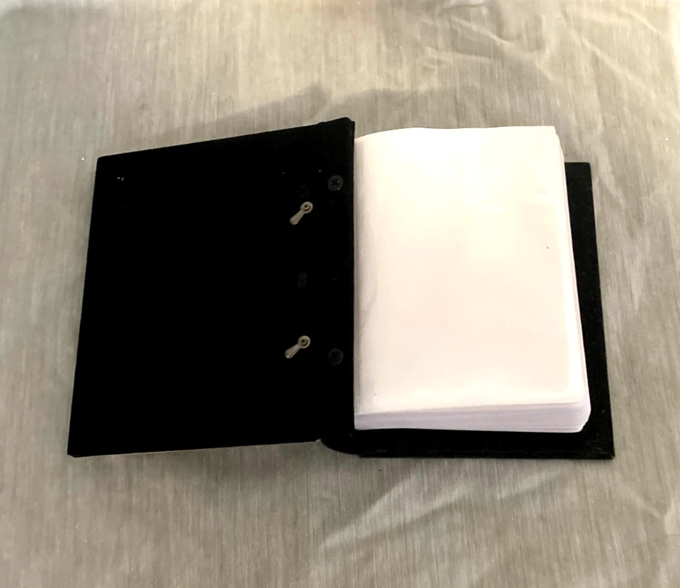 Álbum de fotos vintage GODINGER plateadas rosas ornamentadas contiene 100 fotos 4x6 Foto 4 de 4