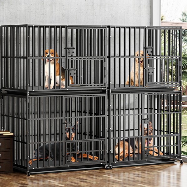 Puppy Separation Anxiety Crate Dog Cage Puppy Separation Anxiety