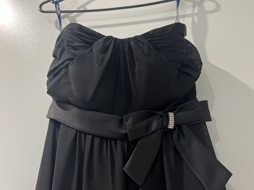 Henry Roth New York Black Bridesmaid Formal Dress Size 8 - Picture 2 of 9