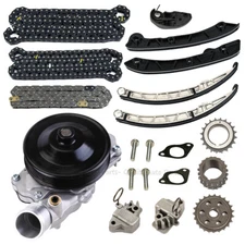 Water Pump Timing Chain Kit Fit Land Rover Discovery Range Rover LR4 AJ133 5.0L