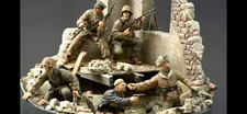1/35 Resin German 5 Soldiers Battle ONLY FIGURE Unpainted Unassembled MX-AKA