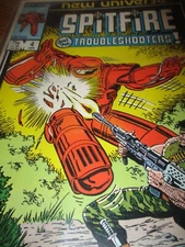 Spitfire and the Troubleshooters! JAN 1987 #4 Marvel Comics~SEALED