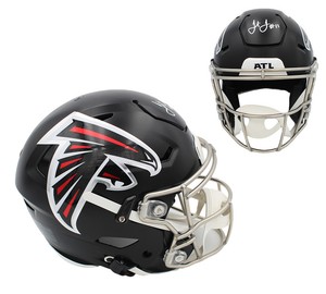 julio jones signed helmet