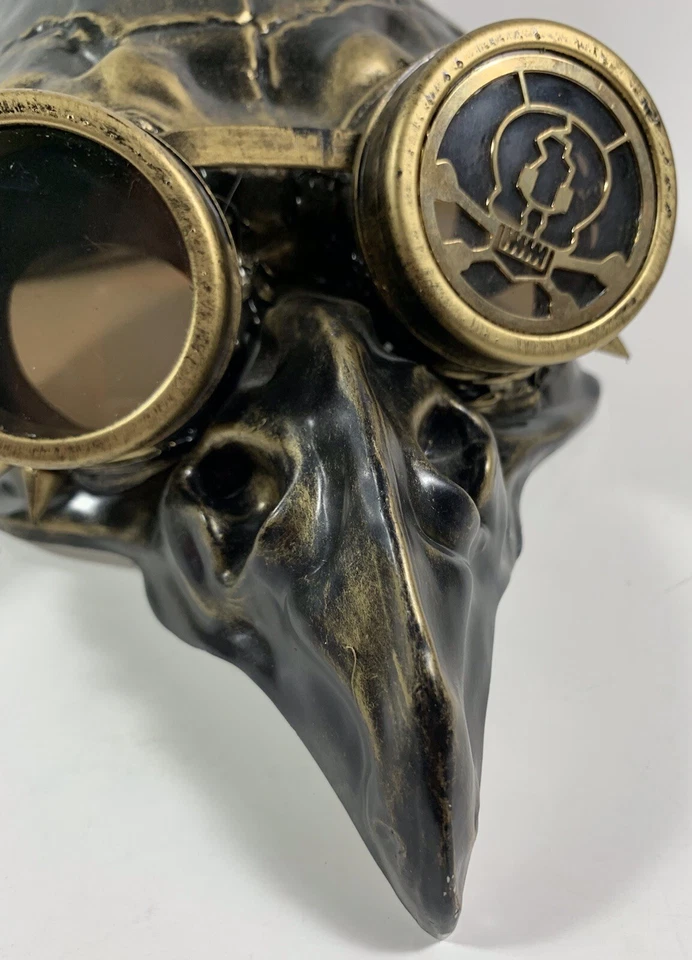 Masquerade Mask Steampunk Studs Spider Steampunk Plague Doctor Bird RARE - Image 2 of 4