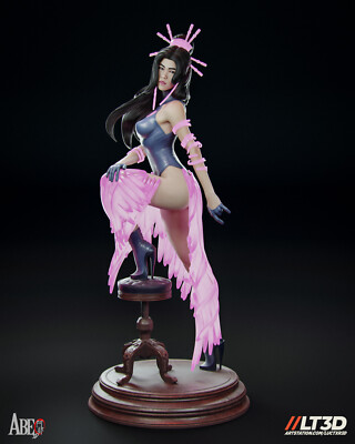 Psylocke, Hellfire Gala, X-Men, Marvel, sexy Pin Up, Figur, 3D Druck, UNBEMALT