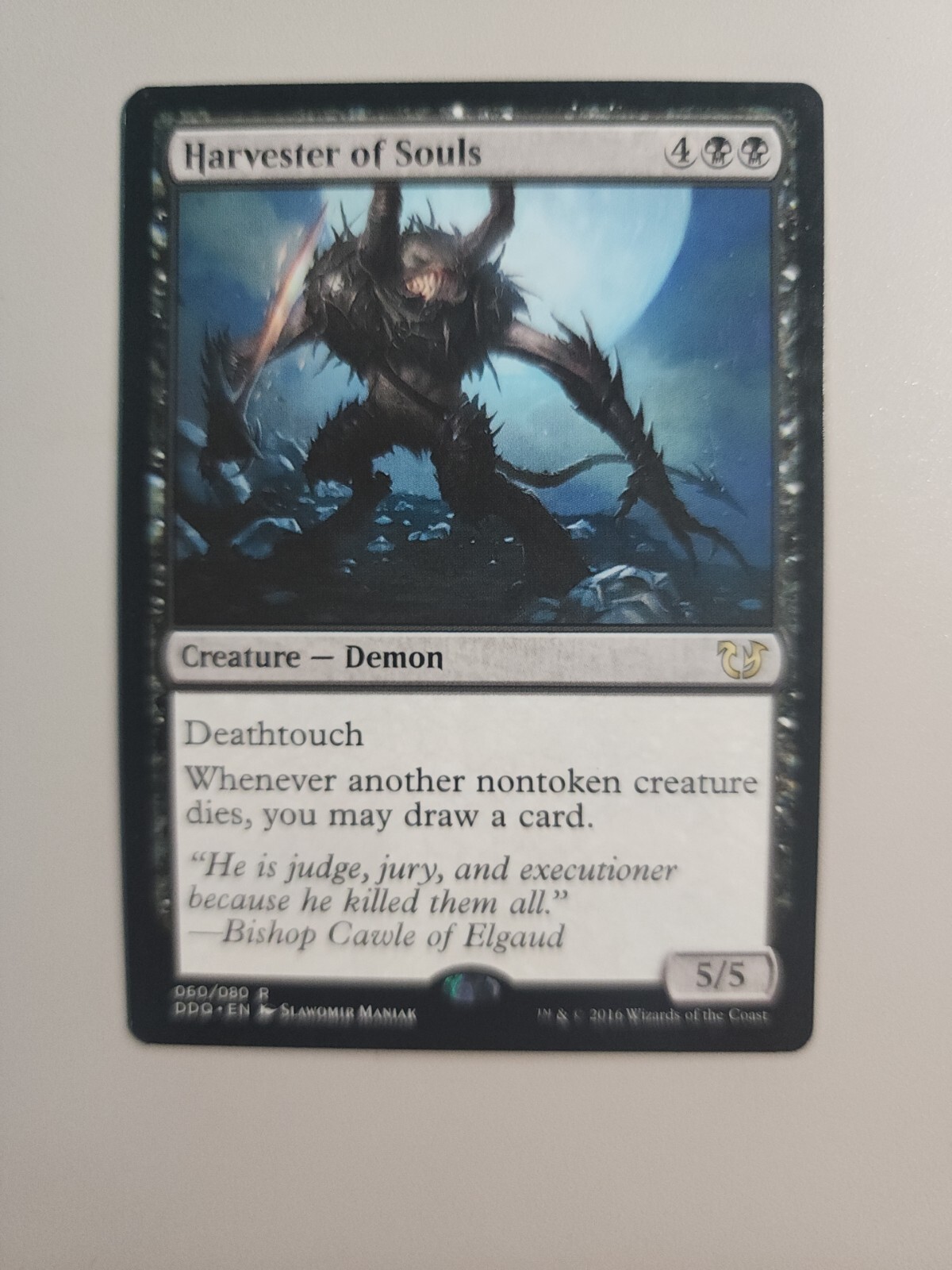 MTG Single Card Magic The Gathering Harvester Of Souls Card - Duel Decks: Blessed Vs Cursed Expansion Non-Foil Mtg Duel Decks Divine Vs Demonic