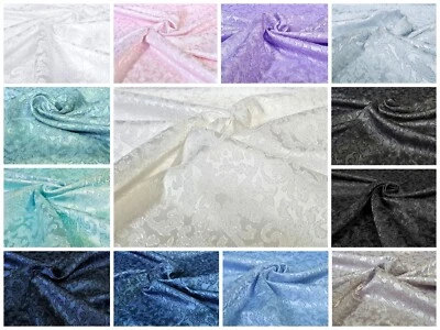 Jacquard Stoff Floral Ornamente Bekleidung Elastisch Dekoration Tischdecke 4452