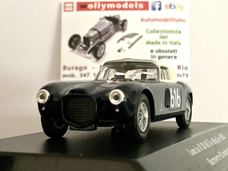 Lancia D 20 Mille Miglia 1953 Barovero Biondetti 616 Starline  1:43 Boxed. - Immagine 3 di 4
