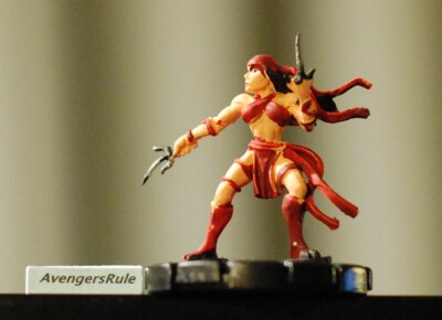 Marvel Heroclix 10 Figure Lot #42 Whirlwind Controller Elektra Puppetmaster REV