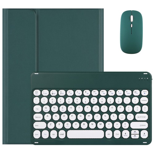 For iPad mini 1 2 3 4 5 6th Gen 2021 Bluetooth Keyboard Mouse Leather Case Cover - Picture 21 of 29