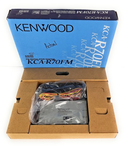 KENWOOD SIRIUS SATELLITE RADIO FM MODULATOR SYSTEM KCA-R70FM - Picture 2 of 9