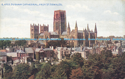 R564452 Durham Cathedral From St Oswalds The Photochrom Celesque Series