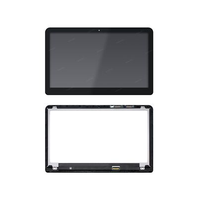 FHD LCD Touch Screen Assembly +Bezel For HP ENVY X360 15t-w000 15t-w100 15t-w200