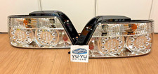 Toyota Chaser Jzx100 1996-2001 Clear Chrome Led Tail Light Lamp Left Right Jdm