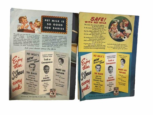 Lot of 2 Vintage Recipes for 2 or 4 Cookbook by Mary Lee Taylor by Pet Milk Co. - Picture 2 of 10