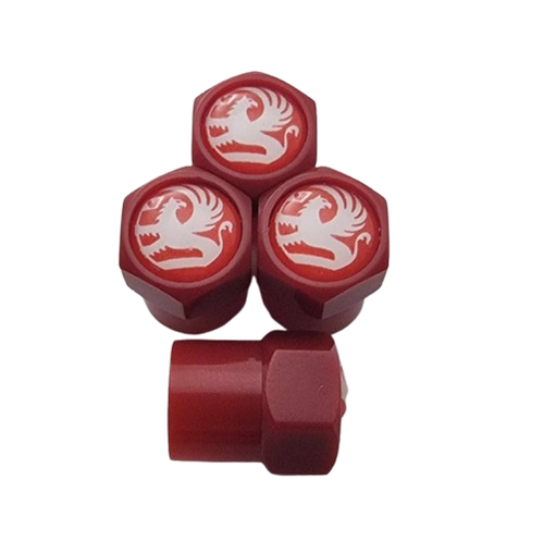 Set of 4 Plastic Wheel Valve Dust caps fits all models 11 Colours 20 Logos - Picture 39 of 42