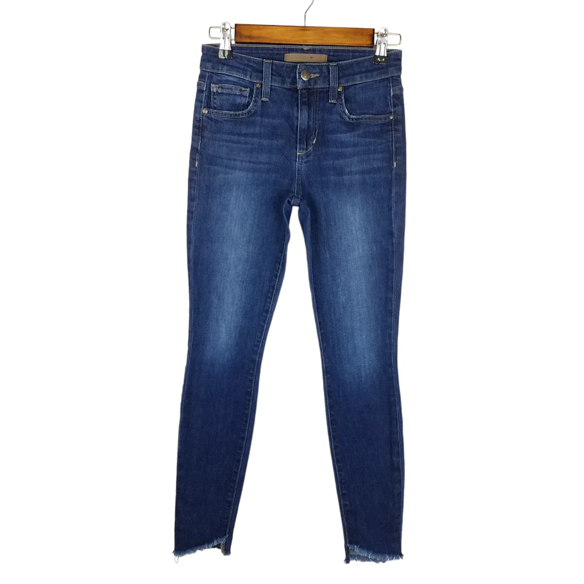 Joes Jeans Womens Size 24 Blue Maria Skinny Ankle Dark Wash Low