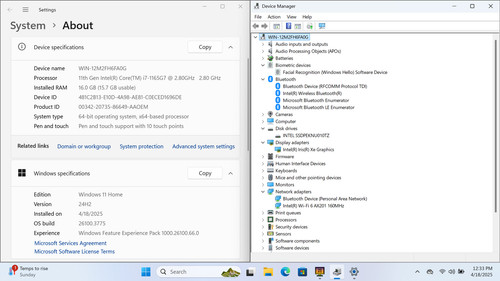 ASUS Zenbook Flip 13 (UX363EA) 13" FHD Touch I7-1165G7 1TB SSD 16GB W11 Backlit - Picture 3 of 17