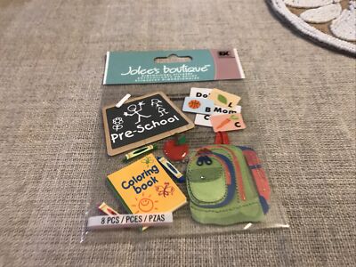 RARE Jolee's Pre School Scrapbooking Stickers 50-20107