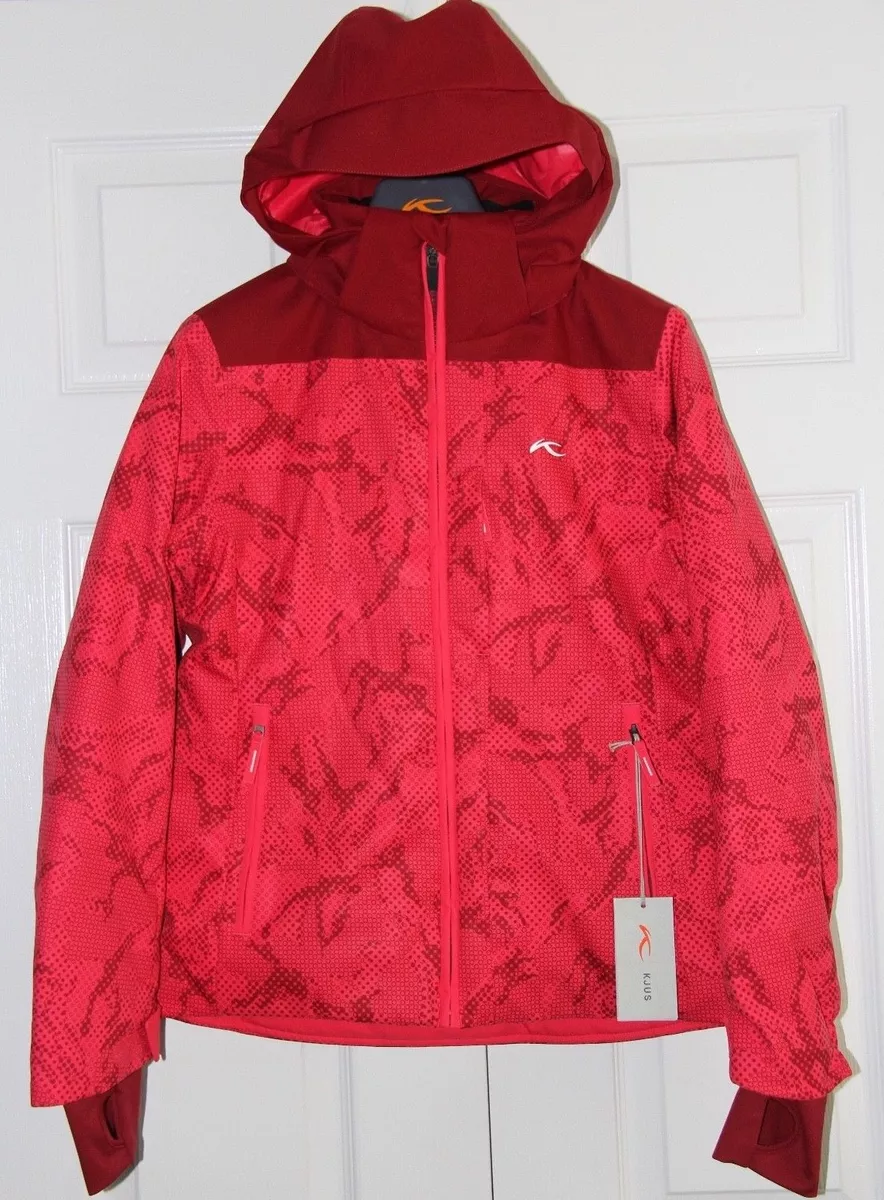 KJUS Girls Surface Insulated Ski Jacket Size 164 (US 14) Geranium ...