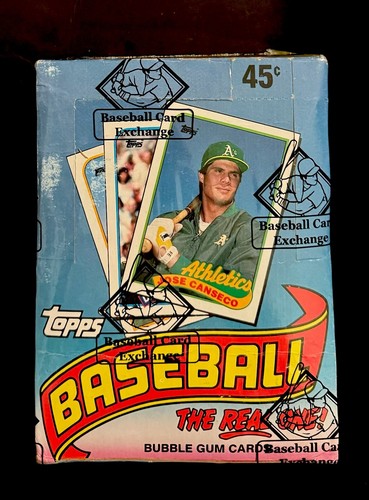 1989 Topps Baseball Wax Box BBCE Sealed -Possible Randy Johnson Craig Biggio RCs