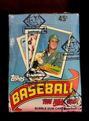 1989 Topps Baseball Wax Box BBCE Sealed -Possible Randy Johnson Craig Biggio RCs