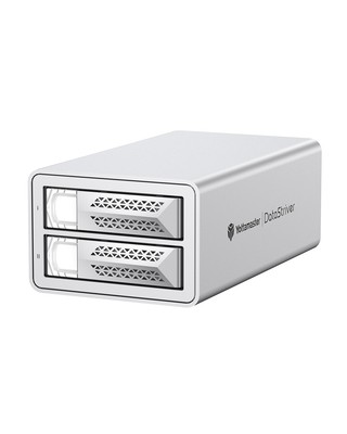 Aluminium 2 Bay RAID Festplatte Gehäuse USB 3.0 For 2.5'' 3.5'' SATA HDD/SSD Case